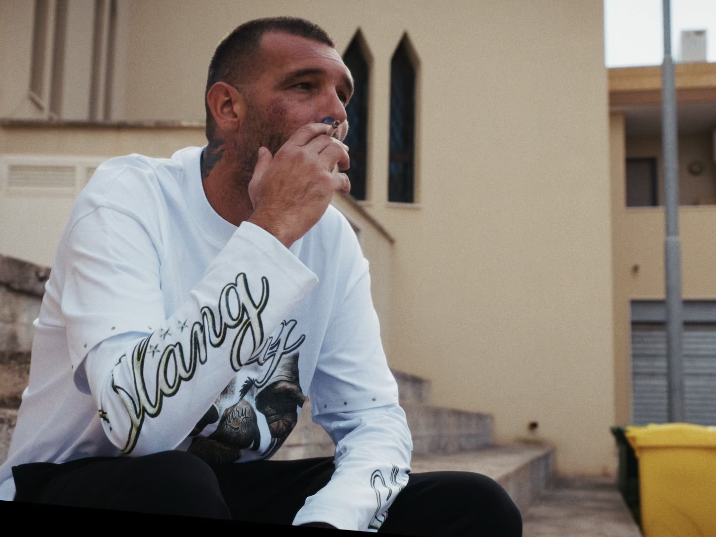 Long Sleeves Jesus Glory White