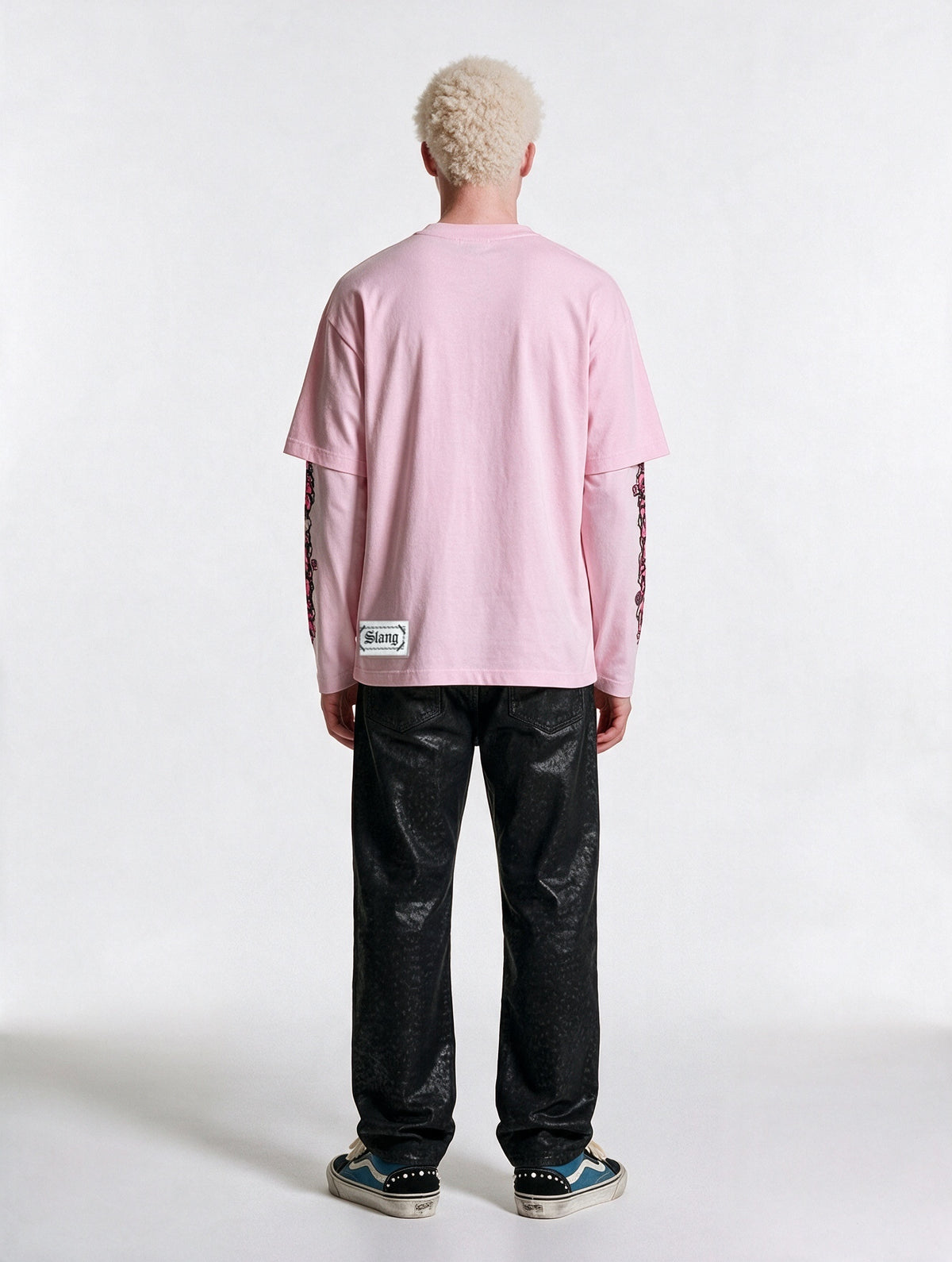 longsleeves "AK47 CLUB" light pink
