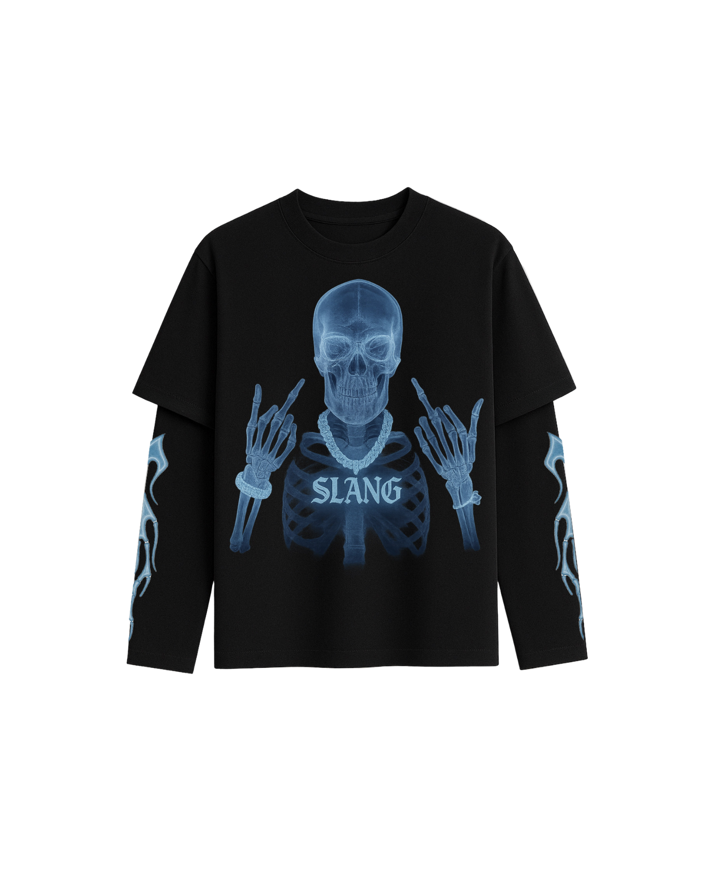 Long Sleeves Skull