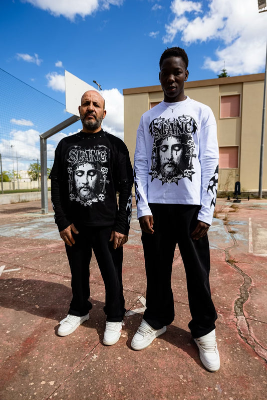 Long Sleeves Tears Of Christ White