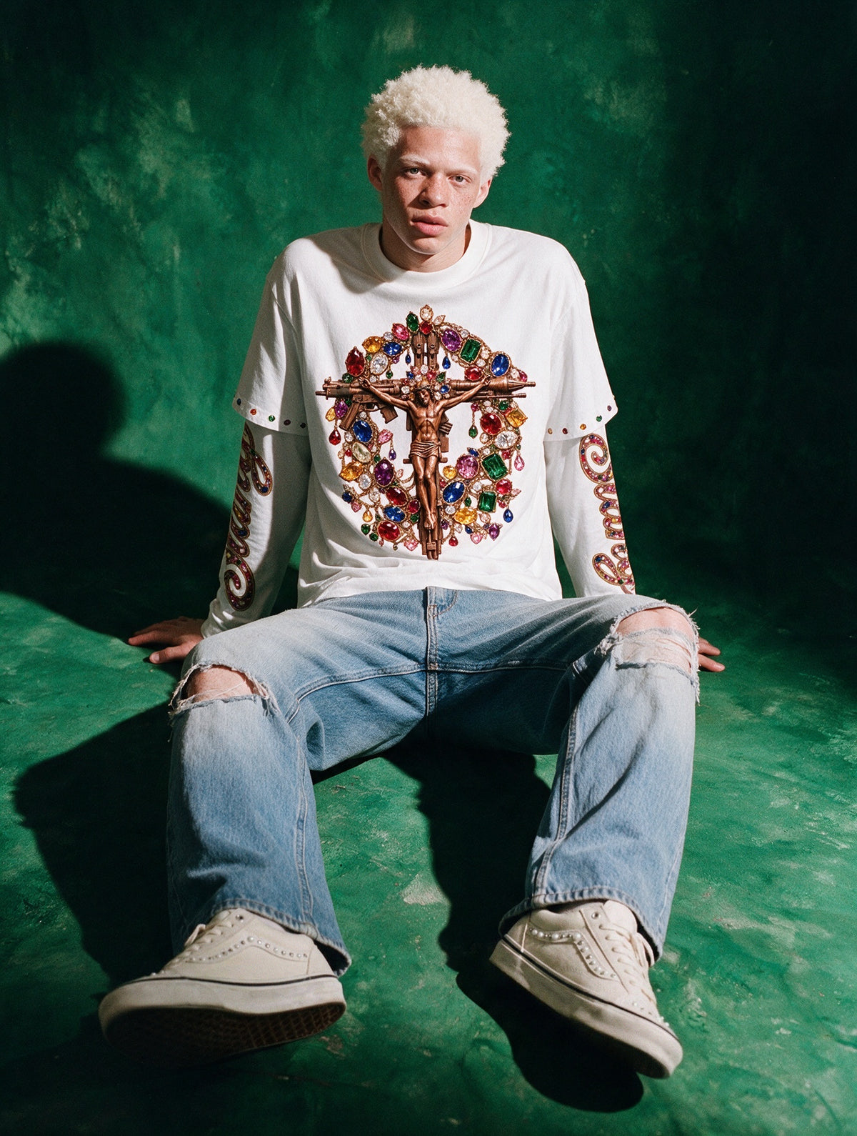 longsleeves "HOLY GRAILS" white