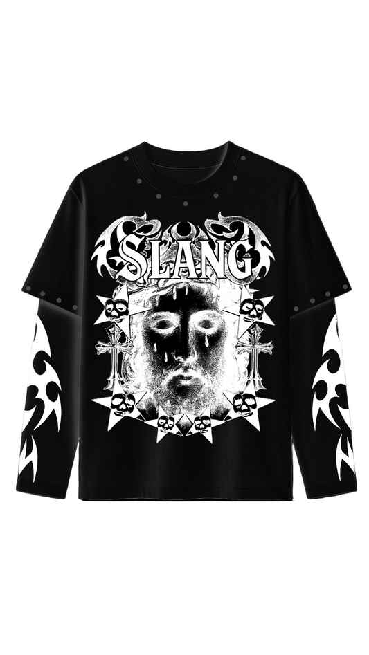 Long Sleeves Tears Of Christ Black