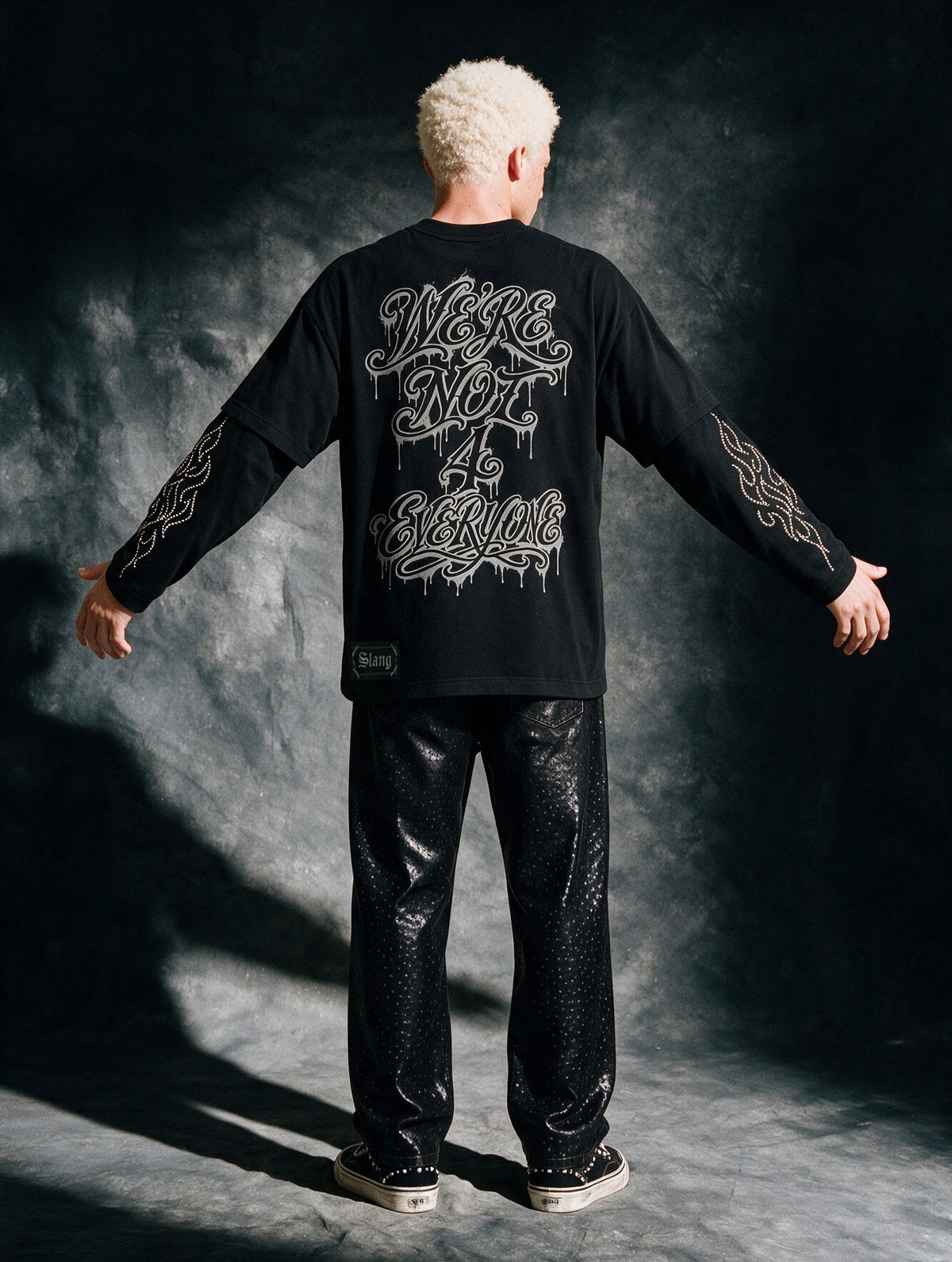 longsleeves "GOTHIC CROSS" black