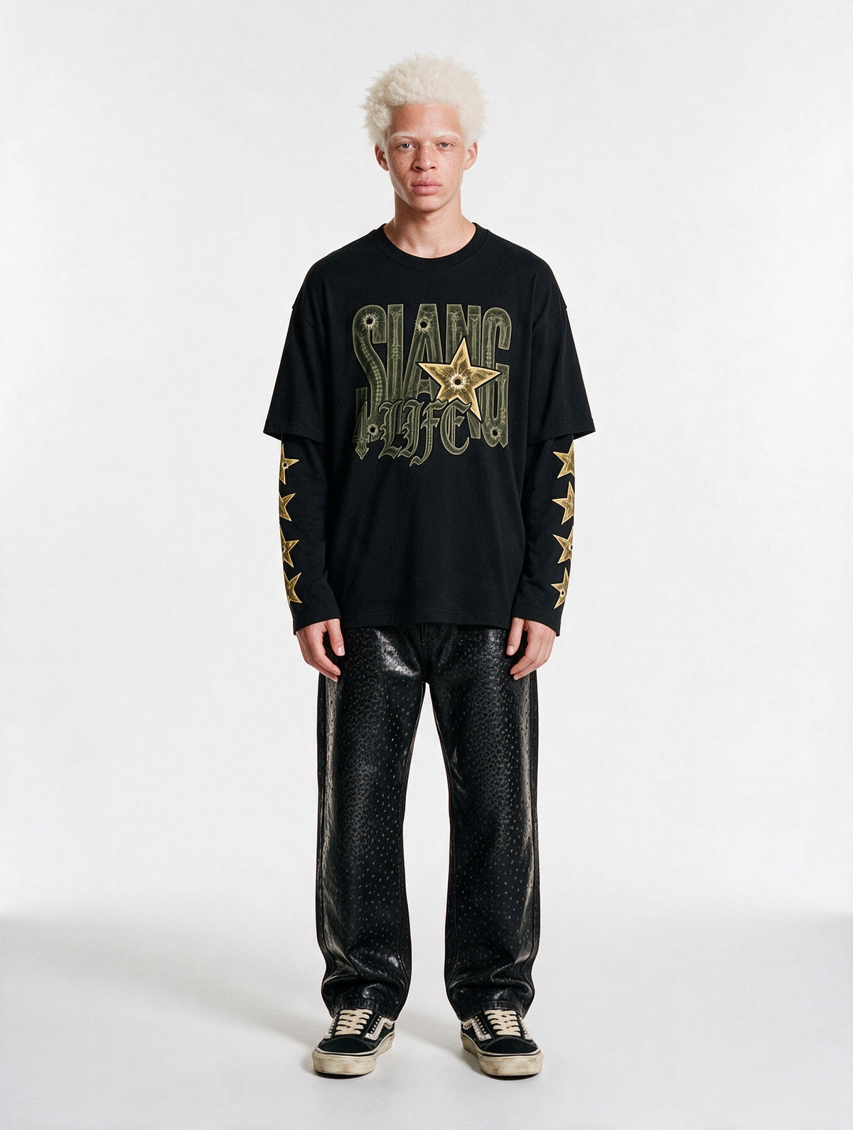 longsleeves “SLANG4LIFE” black