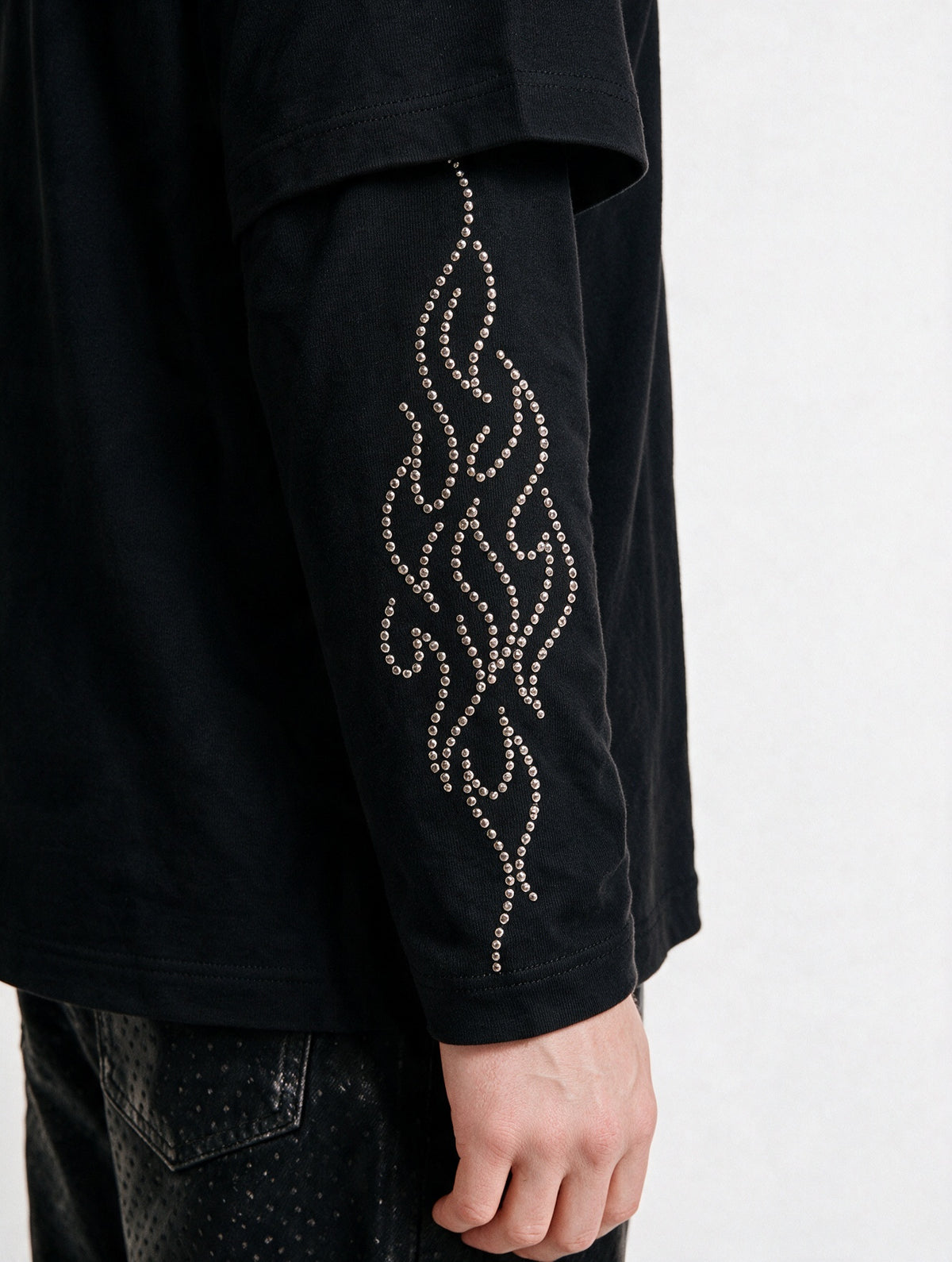 longsleeves "GOTHIC CROSS" black