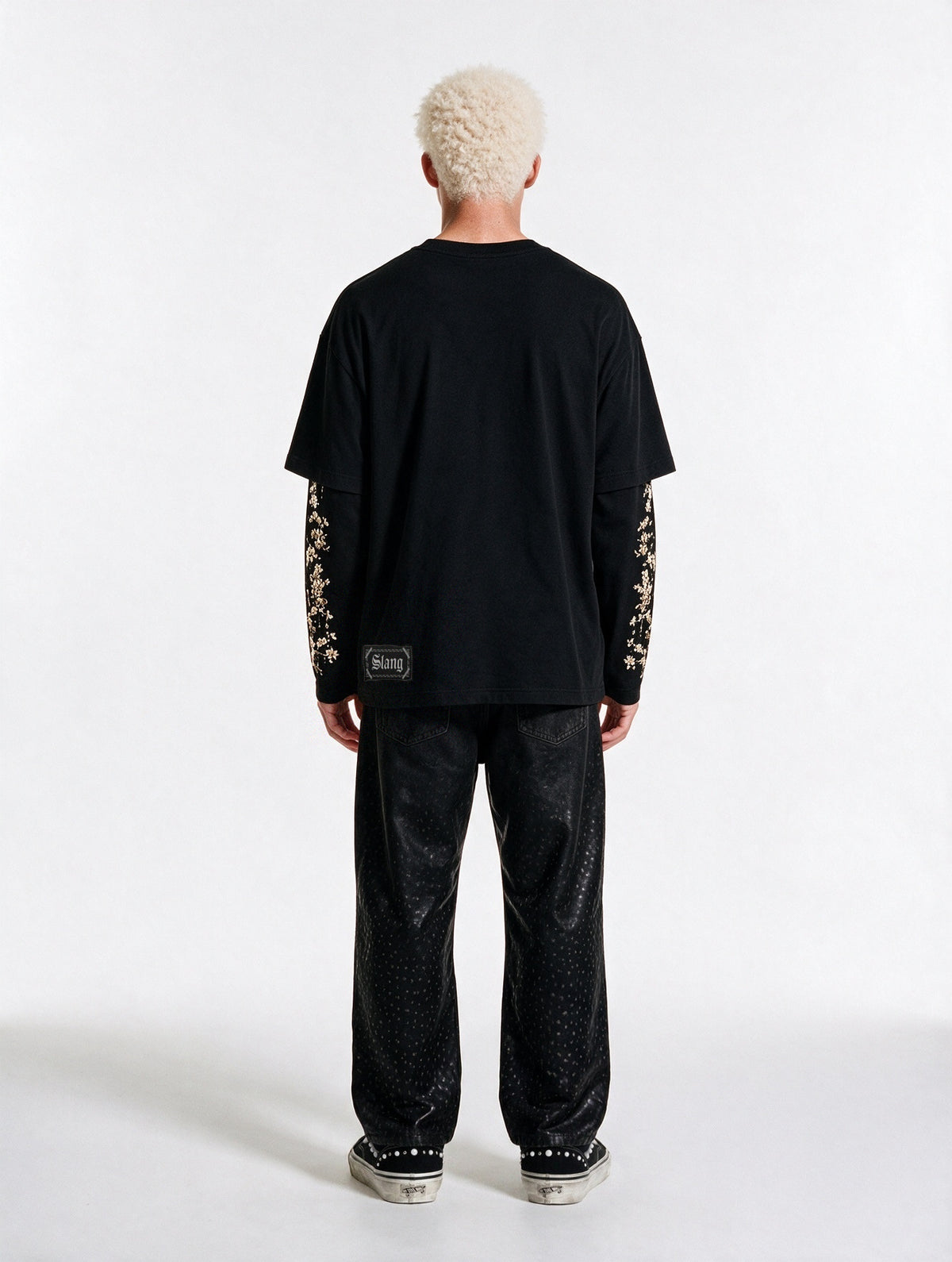 longsleeves "GRILLZ & FLOWERS" black
