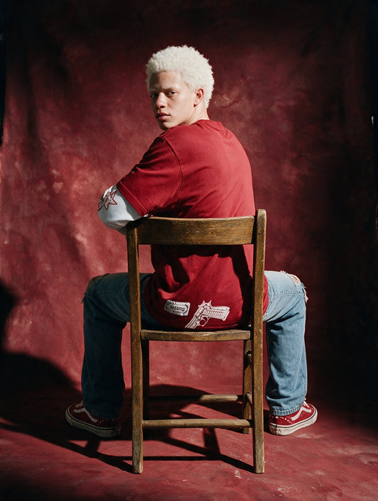 longsleeves “SLANG4LIFE” red