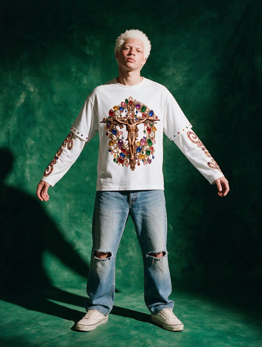 longsleeves "HOLY GRAILS" white