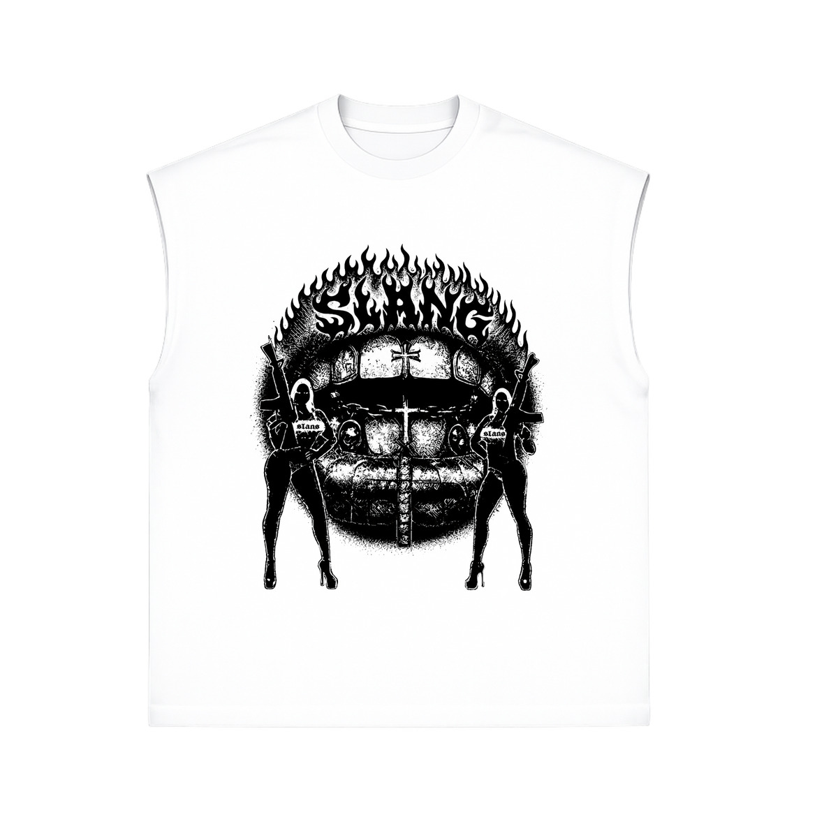 Sleeveless Tee Dirty Money