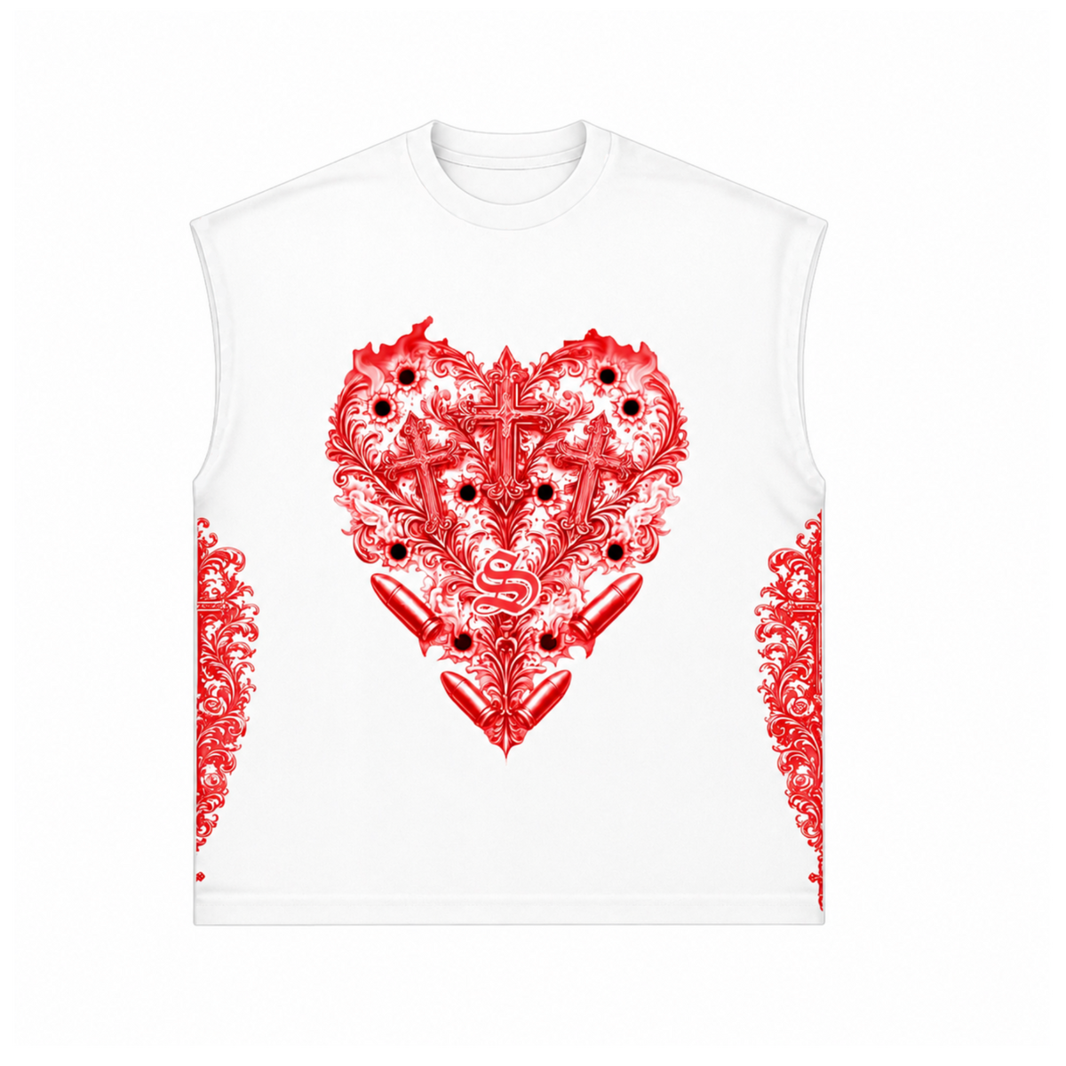 Sleeveless Tee Heartshot